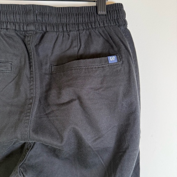 Gap Essential Minimalist Elastic Drawstring Waist Jogger Sweatpants Black XS NWT - Picture 4 of 6